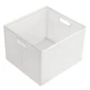 10" X 14" X 13.25" Mesh Crate File Box White - Brightroom™