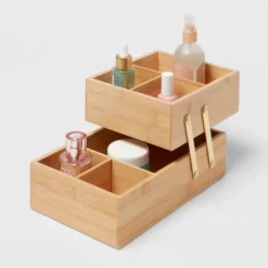 10" X 6" X 5" Hinged Bamboo Countertop Organizer - Brightroom™ 5 10" X 6" X 5" Hinged Bamboo Countertop Organizer - Brightroom™ -Brightroom GUEST 9a00d1bf af05 4d94 820a 9a23cfe2b211