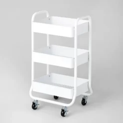 3 Tier Metal Utility Cart - Brightroom™ 9 3 Tier Metal Utility Cart - Brightroom™ -Brightroom GUEST b765bf17 124a 4ec7 8adf 430b4d14a690