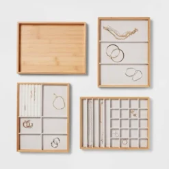 9" X 12" Stackable Bamboo Accessory Tray - Brightroom™ 10 9" X 12" Stackable Bamboo Accessory Tray - Brightroom™ -Brightroom GUEST da2b8ef9 62c5 4c85 92cb 2443da6dbc8b