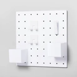 Pegboard Set White - Brightroom™ 8 Pegboard Set White - Brightroom™ -Brightroom GUEST f843dc1c 65a0 43e6 a40f 870a3fb3c0cd